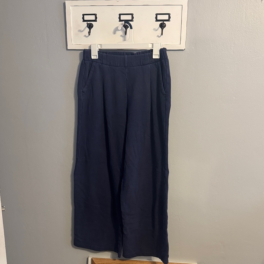 Aerie wide leg trouser sweats